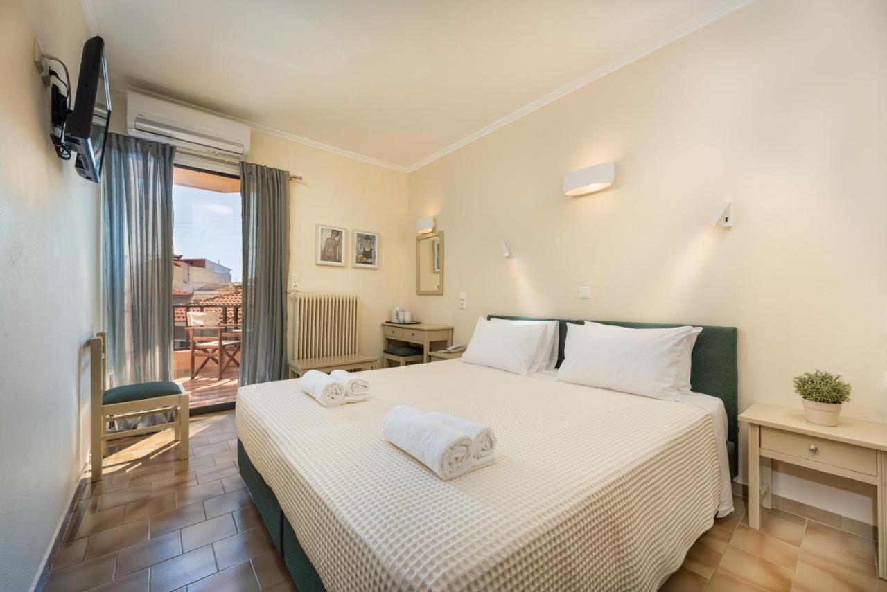 Galini Hotel Skála Eresoú Exteriör bild