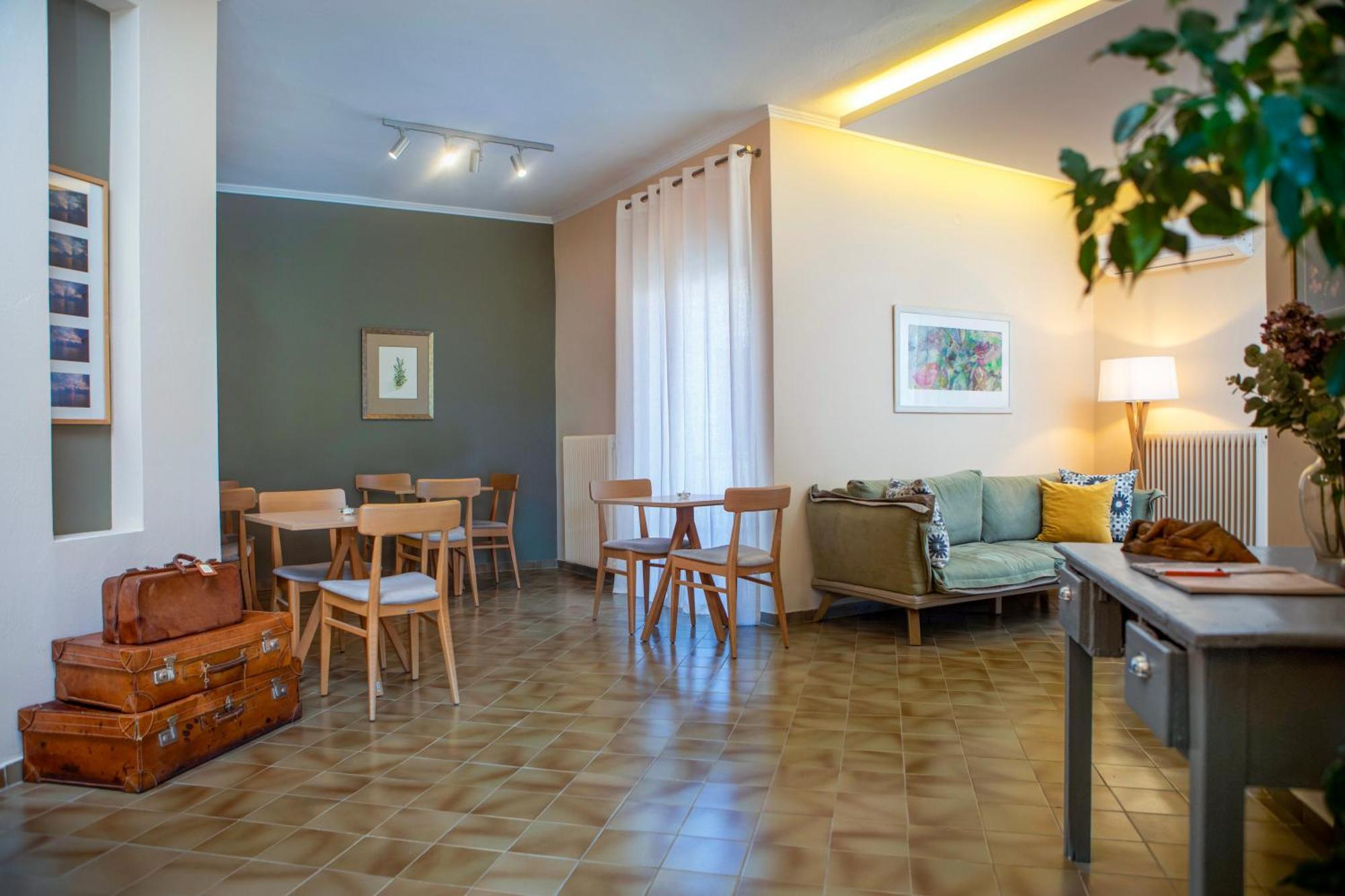 Galini Hotel Skála Eresoú Exteriör bild