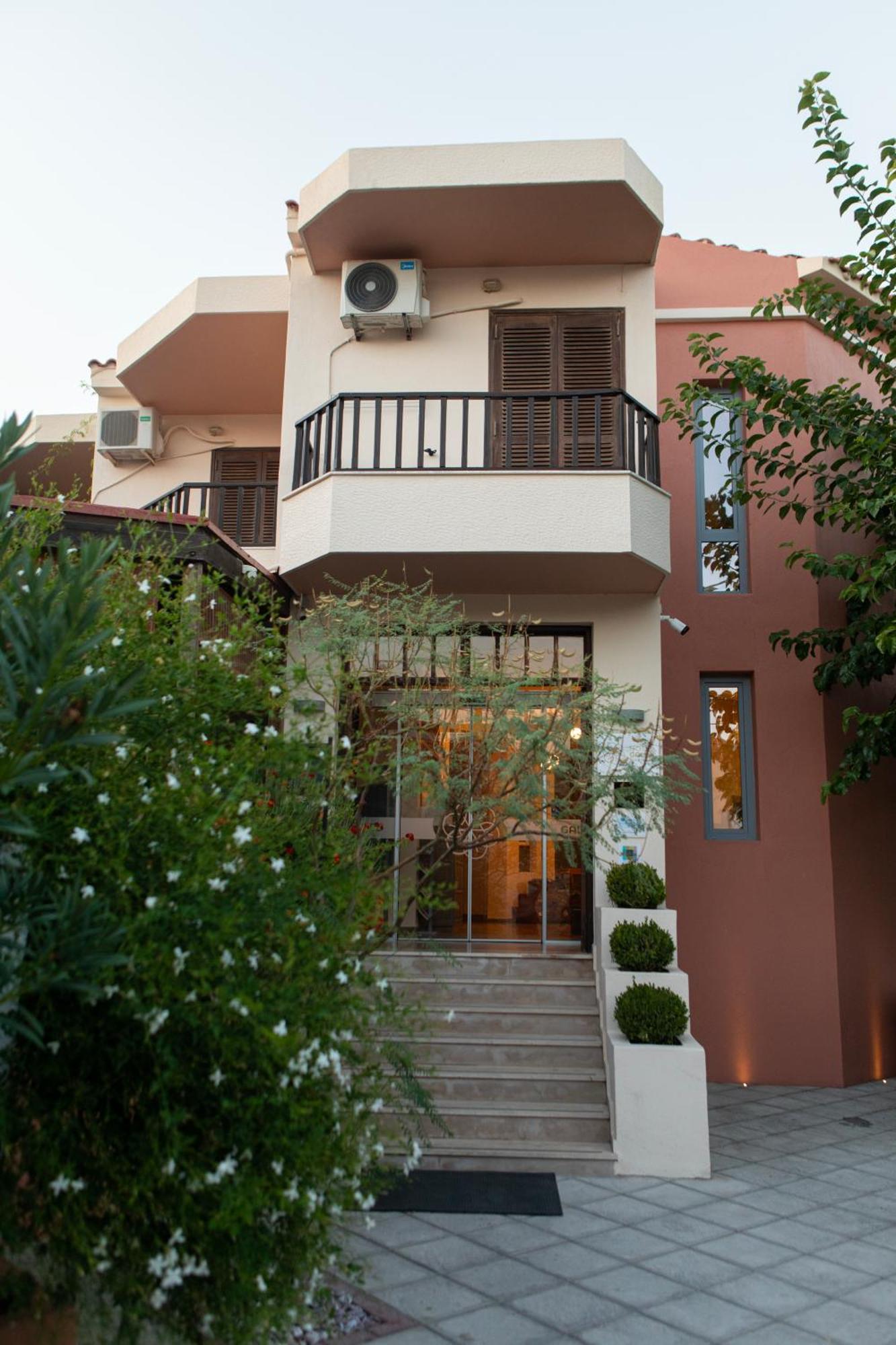 Galini Hotel Skála Eresoú Exteriör bild