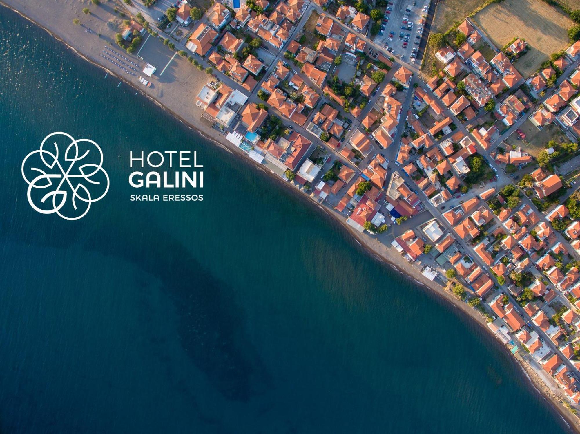 Galini Hotel Skála Eresoú Exteriör bild